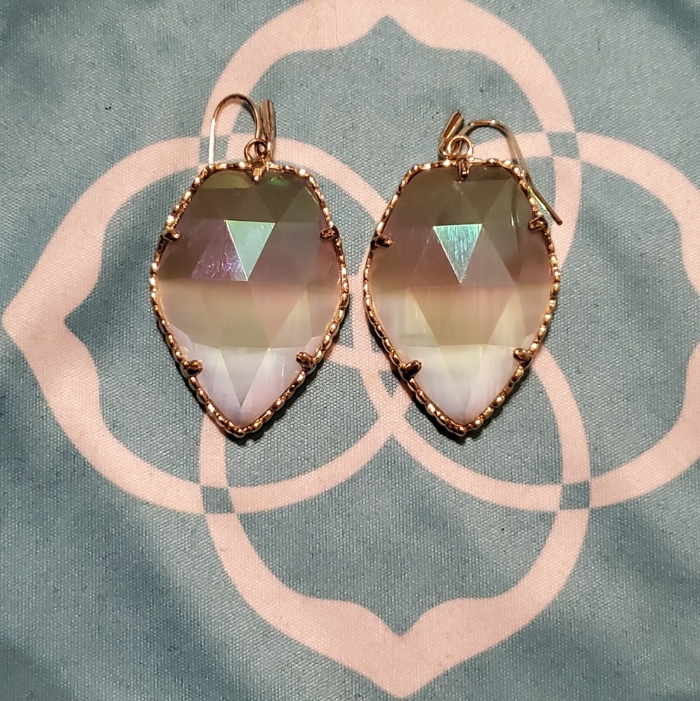Kendra Scott "Corley" Iridescent earrings